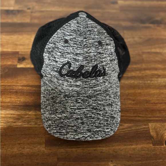 Cabela's Other - Cabela’s Trucker Hat Snap Back Gray & Black